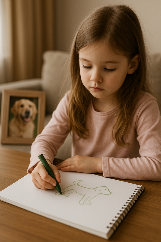 How to Help a Child Cope with the Loss of a Dog