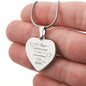 If Love Could Have Saved You - Heart Necklace - Jewelry