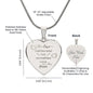 If Love Could Have Saved You - Heart Necklace - Jewelry
