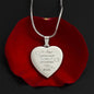 If Love Could Have Saved You - Heart Necklace - Jewelry