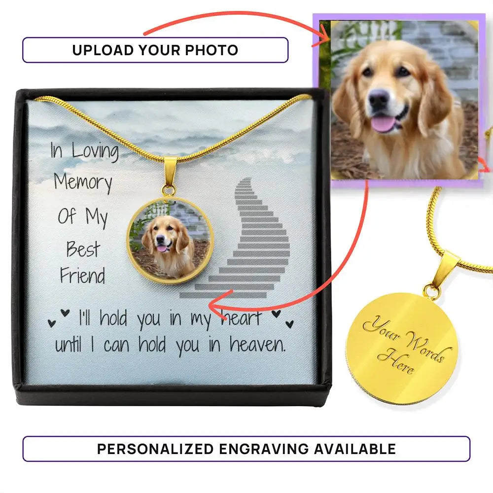 In My Heart Forever Circle Necklace Jewelry