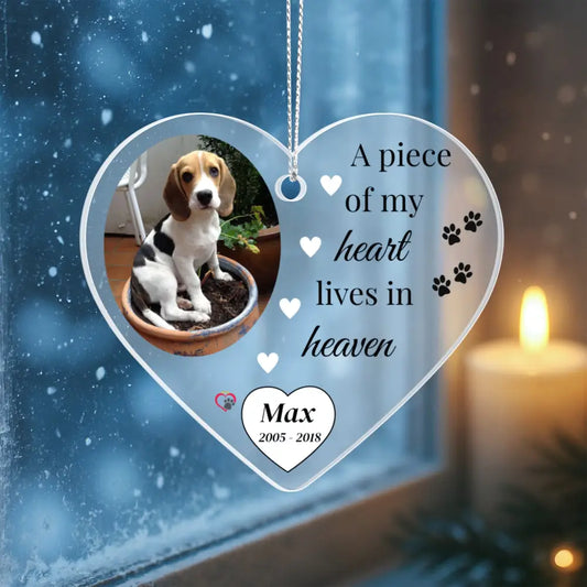 Acrylic Heart Ornament