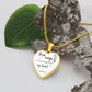Angel Wings Heart Necklace - Jewelry