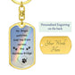 My Angel Watches Me From Rainbow Bridge KeyChain - Jewelry