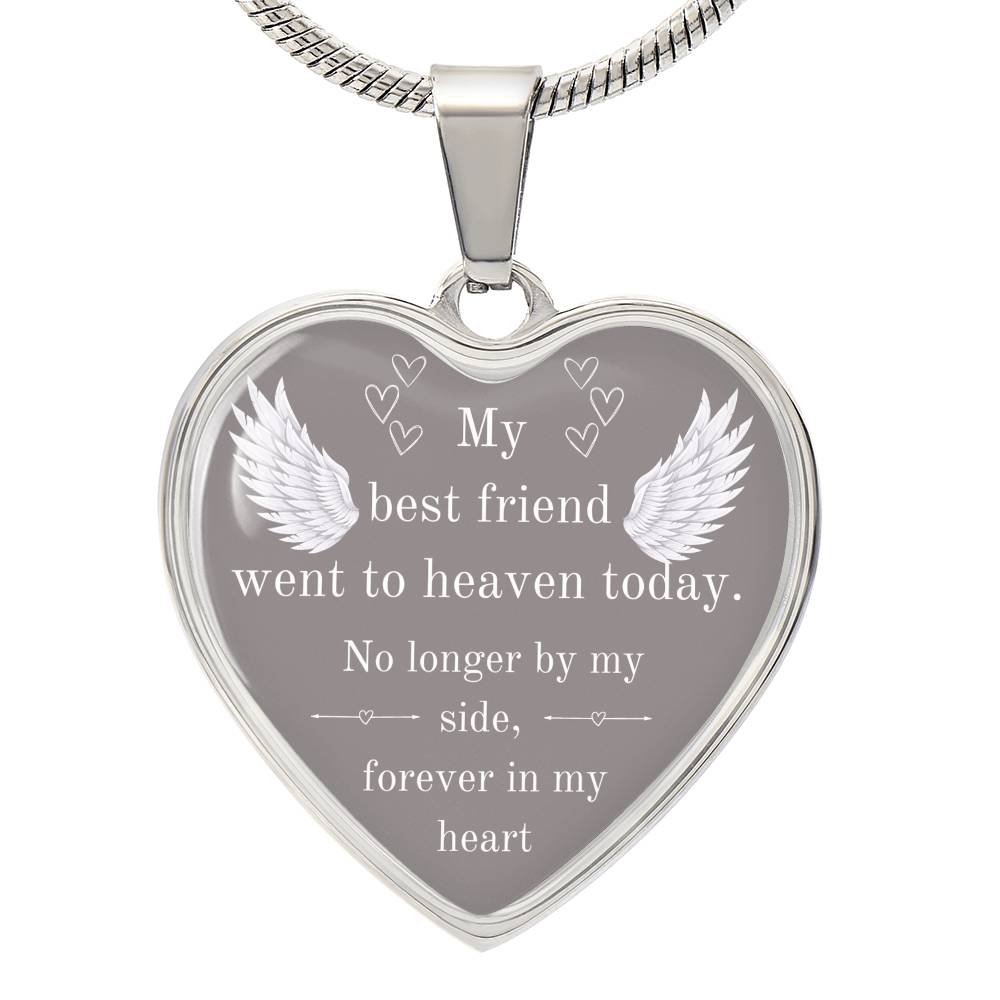 No Longer By My Side, Forever In My Heart Necklace