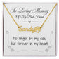 Missing My Dog Pawprint Necklace - In Loving Memory - 18k Yellow Gold Finish / Standard Box - Jewelry