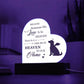 Heaven In Our Home Heart Acrylic - Jewelry