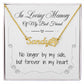 Missing My Dog Pawprint Necklace - In Loving Memory - 18k Yellow Gold Finish / Standard Box - Jewelry