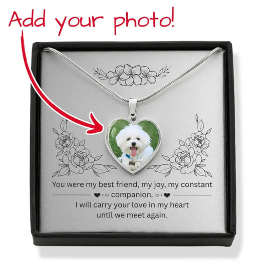 My Forever Companion - Personalized Heart Necklace - Jewelry