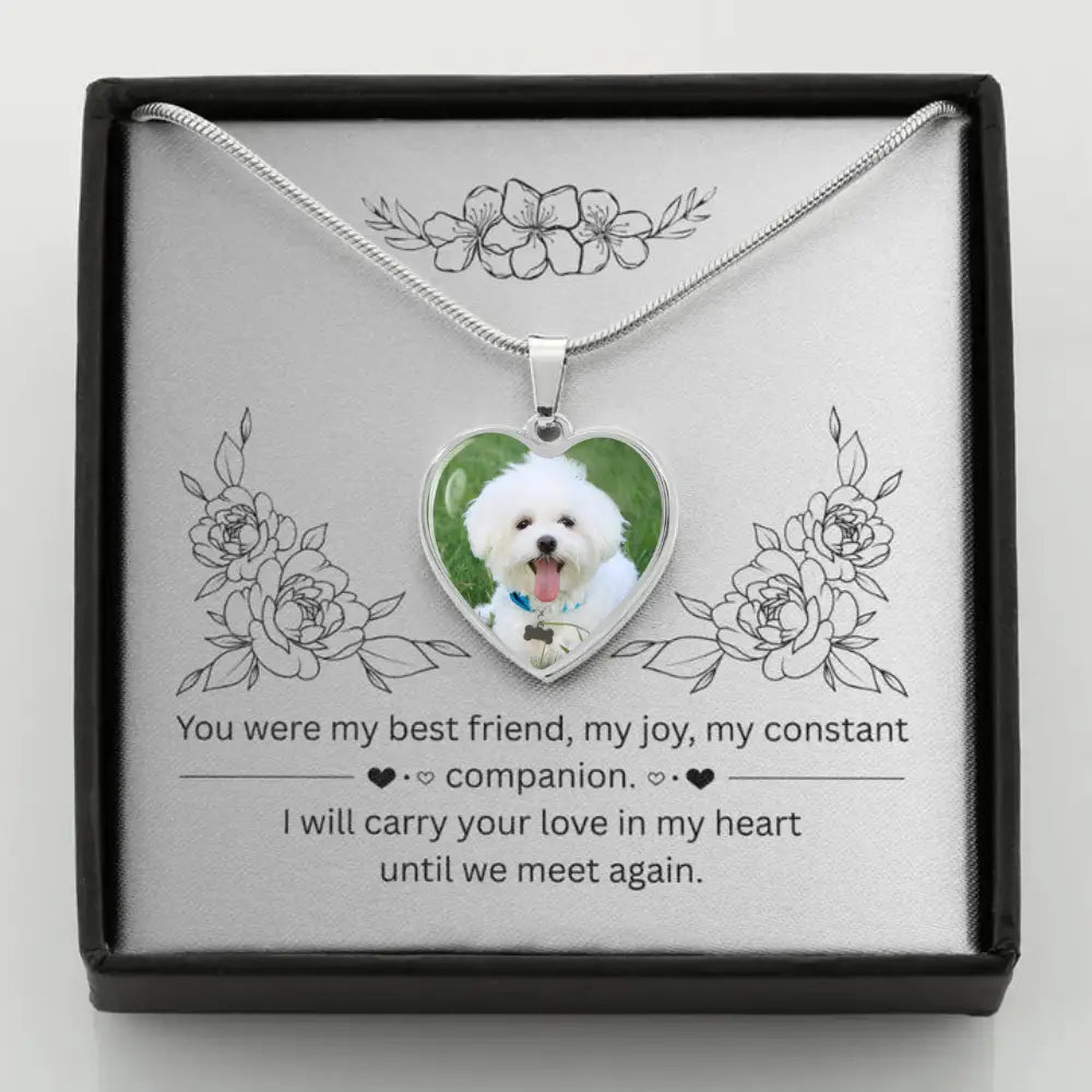 My Forever Companion - Personalized Heart Necklace - Jewelry