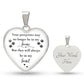 Pawprints On My Heart Necklace - Jewelry